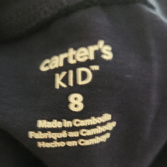 Carter's Best Sister Long Sleeve Shirt Top Size 8 - Picture 3 of 6